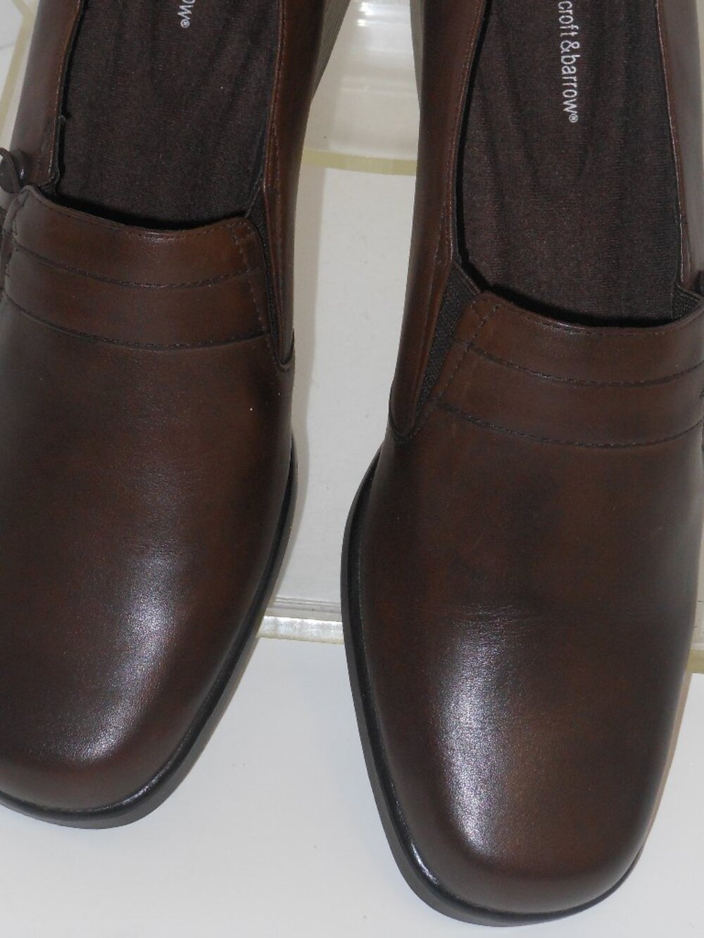 FINOLA BROWN GENUINE LEATHER SHOES SIZE 10 MEDIUM - Picture 6 of 6